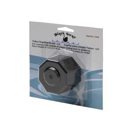 Black Swan Tube Cleaning Brush - Blister Card 3/4" 11034